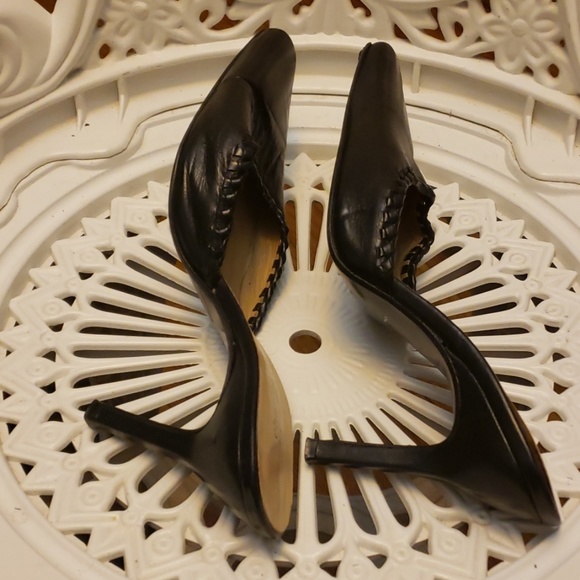 Charles David by Natalie M Women's Leather sole high heel SZ 7.5 - Picture 3 of 8